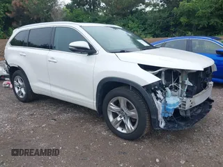 2016 Toyota Highlander Limited with VIN 5TDDKRFHXGS296455, listed as a IAAI auction lot 42517012 with 131,786 mi miles and . Bid and sale history available at DreamBid. Image 1.