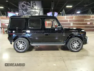2022 Mercedes-Benz G with VIN W1NYC7HJ3NX456209, listed as a Copart auction lot 86330884 with 12,392 mi miles and Salvage Title. Bid and sale history available at carsss.com. Image 1.