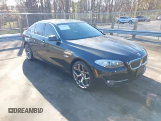 2012 BMW 5 Series 528i with VIN WBAXG5C54CDW24618, listed as a IAAI auction lot 41859442 with 150,354 mi miles. Bid and sale history available at carsss.com. Image 1.