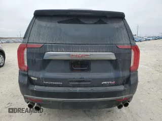2024 GMC Yukon XL AT4 with VIN 1GKS2HKL9RR255168, listed as a Copart auction lot 43969225 with 12,972 mi miles and Salvage Title. Bid and sale history available at carsss.com. Image 6.