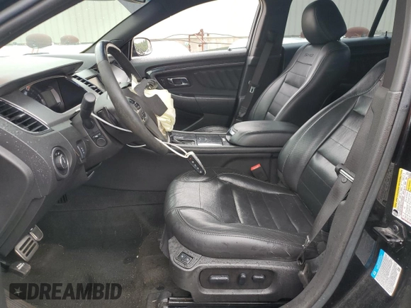 2013 Ford Taurus SHO with VIN 1FAHP2KT6DG211496, listed as a Copart auction lot 63424445 with 123,742 mi miles and Salvage title. Bid and sale history available at DreamBid. Image 7.