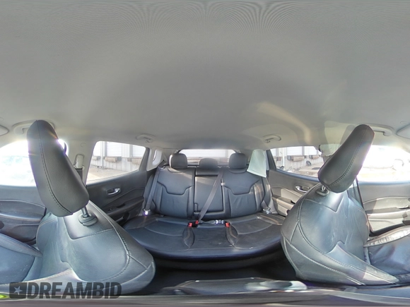 2021 Jeep Compass Limited with VIN 3C4NJDCBXMT550631, listed as a Copart auction lot 45648605 with 55,092 mi miles and Salvage Title. Bid and sale history available at DreamBid. Image 14.