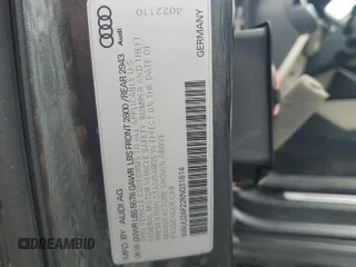 2019 Audi A7 Premium Plus with VIN WAUU2AF22KN031814, listed as a Copart auction lot 66611834 with 37,315 mi miles and Salvage Title. Bid and sale history available at carsss.com. Image 13.