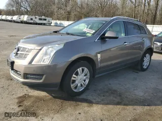2012 Cadillac SRX Luxury Collection with VIN 3GYFNDE34CS531327, listed as a Copart auction lot 51444035 with 0 mi miles and Clean Title. Bid and sale history available at carsss.com. Image 1.