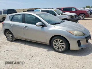 2012 Mazda 3 i Grand Touring with VIN JM1BL1M74C1596662, listed as a Copart auction lot 60022285 with 198,375 mi miles and Salvage title. Bid and sale history available at DreamBid. Image 4.