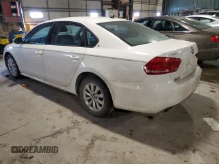 2012 Volkswagen Passat S w/Appearance with VIN 1VWAP7A30CC016829, listed as a Copart auction lot 46309985 with 156,566 mi miles and Salvage Title. Bid and sale history available at carsss.com. Image 2.