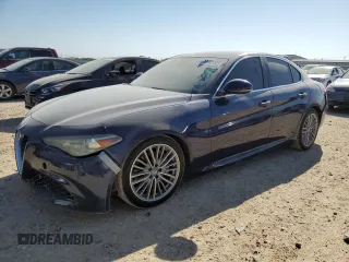 2017 Alfa Romeo Giulia Ti with VIN ZARFAECN8H7542578, listed as a Copart auction lot 49092405 with 69,787 mi miles and Salvage Title. Bid and sale history available at carsss.com. Image 1.