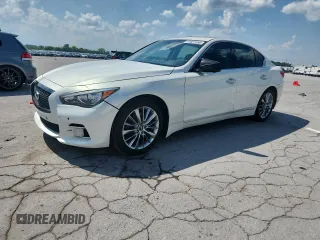 2015 Infiniti Q50 Premium с VIN JN1BV7AR1FM392099, выставлен на аукционе Copart как лот 61621155 с пробегом 80 285 миль миль и Чистый • Clean title. История ставок и продаж доступна на DreamBid. Изображение 1.