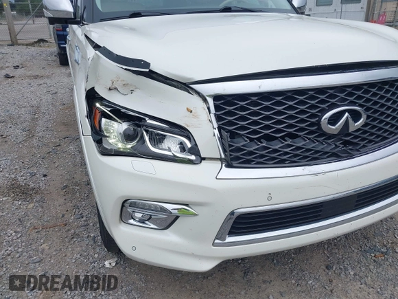 2016 Infiniti QX80 with VIN JN8AZ2NE1G9125934, listed as a IAAI auction lot 42475776 with 148,796 mi miles and . Bid and sale history available at DreamBid. Image 6.