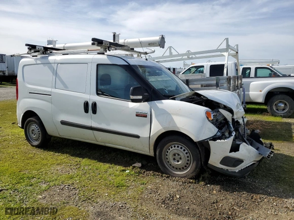 2022 Ram ProMaster City Wagon with VIN ZFBHRFAB6N6W27708, listed as a Copart auction lot 45865735 with 69,043 mi miles and Clean Title. Bid and sale history available at carsss.com. Image 1.