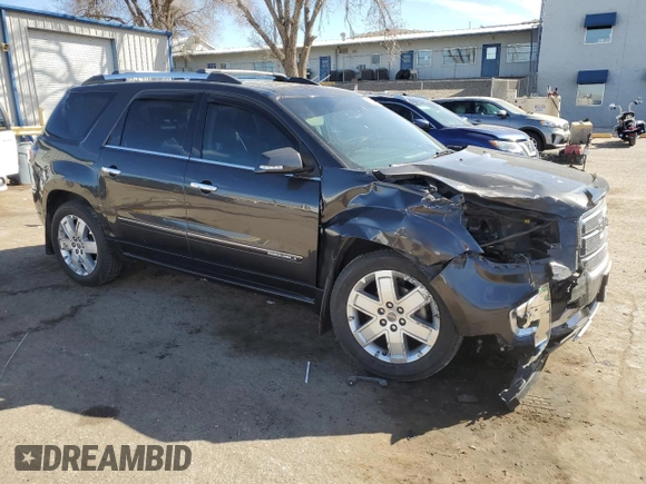 2015 GMC Acadia Denali with VIN 1GKKVTKD6FJ365155, listed as a Copart auction lot 47182875 with 133,035 mi miles and Salvage Title. Bid and sale history available at carsss.com. Image 4.