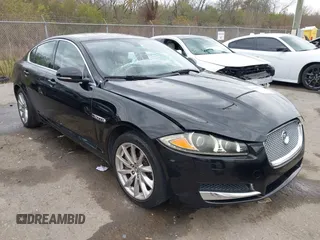 2013 Jaguar XF I4 RWD with VIN SAJWA0ES3DPS74714, listed as a IAAI auction lot 41298780 with 130,359 mi miles. Bid and sale history available at carsss.com. Image 1.