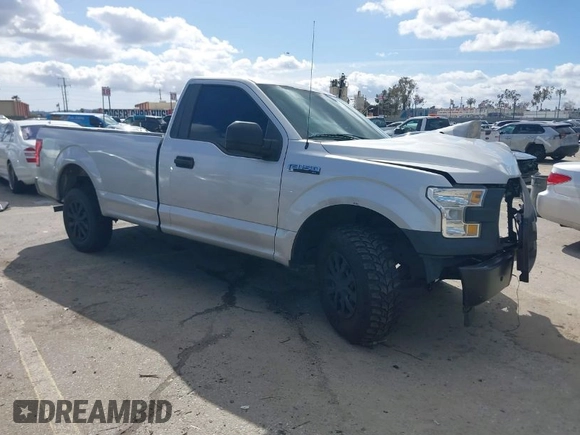 2017 Ford F-150 XL with VIN 1FTMF1C82HKC50105, listed as a IAAI auction lot 41549984 with 179,289 mi miles. Bid and sale history available at carsss.com. Image 1.