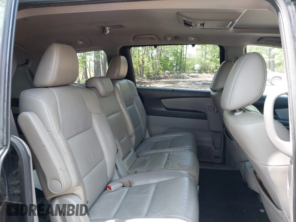 2013 Honda Odyssey EX-L with VIN 5FNRL5H69DB025040, listed as a IAAI auction lot 42078699 with 181,470 mi miles and . Bid and sale history available at carsss.com. Image 8.