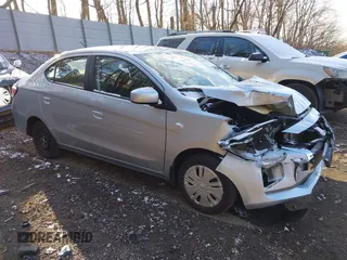 2024 Mitsubishi Mirage ES with VIN ML32FUFJ4RHF00813, listed as a IAAI auction lot 41880906 with 13,876 mi miles and . Bid and sale history available at DreamBid. Image 1.