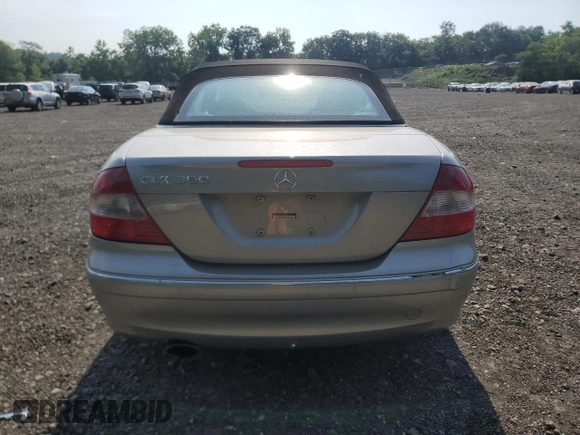 2006 Mercedes-Benz CLK 350 с VIN WDBTK56G56T058751, выставлен на аукционе Copart как лот 66096915 с пробегом 1 644 миль миль и Списание • Salvage title. История ставок и продаж доступна на DreamBid. Изображение 6.