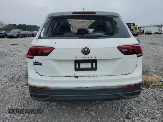 2024 Volkswagen Tiguan SE with VIN 3VVNB7AX8RM013904, listed as a Copart auction lot 46424995 with 13,477 mi miles and Salvage title. Bid and sale history available at DreamBid. Image 6.
