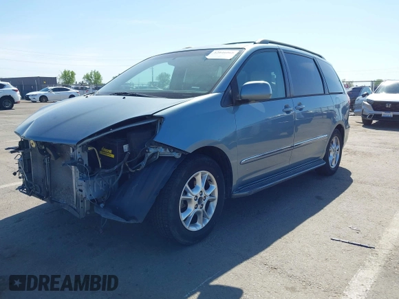 2006 Toyota Sienna XLE with VIN 5TDZA22C46S585193, listed as a IAAI auction lot 42046068 with 156,461 mi miles. Bid and sale history available at carsss.com. Image 2.