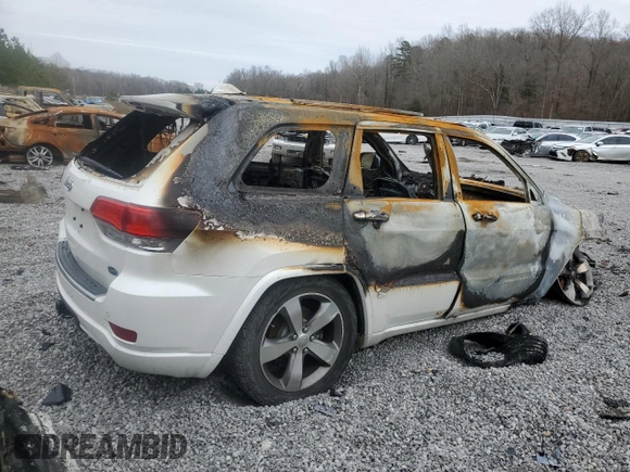 2016 Jeep Grand Cherokee High Altitude with VIN 1C4RJFCG4GC490709, listed as a Copart auction lot 45899025 with 0 mi miles and Salvage Title. Bid and sale history available at carsss.com. Image 3.