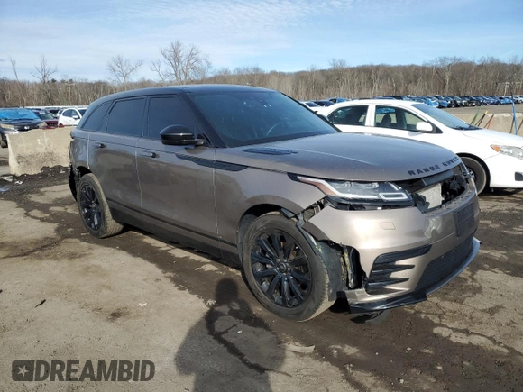 2020 Land Rover Range Rover Velar R-Dynamic S with VIN SALYK2EXXLA260654, listed as a Copart auction lot 47293565 with 27,040 mi miles and Salvage title. Bid and sale history available at DreamBid. Image 4.