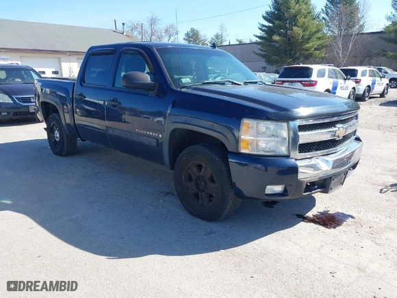 2007 Chevrolet Silverado 1500 LTZ with VIN 2GCEK13M571693165, listed as a IAAI auction lot 42077886 with 244,826 mi miles. Bid and sale history available at carsss.com. Image 1.