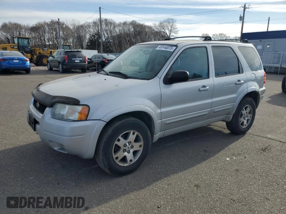 2004 Ford Escape Limited with VIN 1FMCU94144KA71989, listed as a Copart auction lot 49144075 with 144,282 mi miles and Clean Title. Bid and sale history available at carsss.com. Image 1.