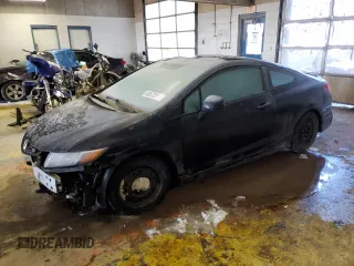 2012 Honda Civic Cpe Si with VIN 2HGFG4A53CH702189, listed as a Copart auction lot 88572785 with 135,493 mi miles and Salvage Title. Bid and sale history available at carsss.com. Image 1.