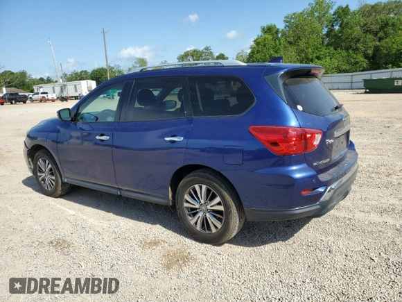 2020 Nissan Pathfinder SV with VIN 5N1DR2BNXLC593070, listed as a Copart auction lot 53845785 with 84,443 mi miles and Salvage title. Bid and sale history available at DreamBid. Image 2.