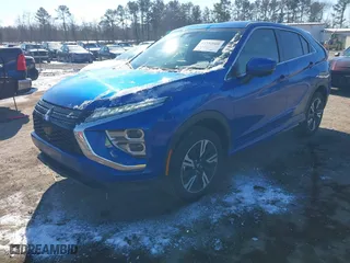 2024 Mitsubishi Eclipse Cross SE with VIN JA4ATWAA9RZ069102, listed as a IAAI auction lot 41592600 with 8390 miles. Bid and sale history available at carsss.com. Image 17.