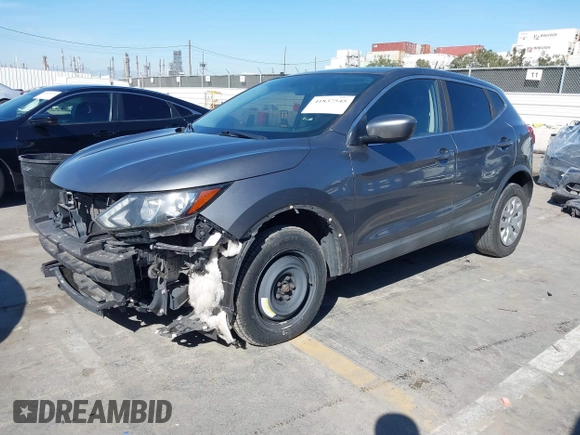 2019 Nissan Rogue S with VIN JN1BJ1CP8KW521247, listed as a IAAI auction lot 41837545 with 153,837 mi miles and . Bid and sale history available at DreamBid. Image 2.
