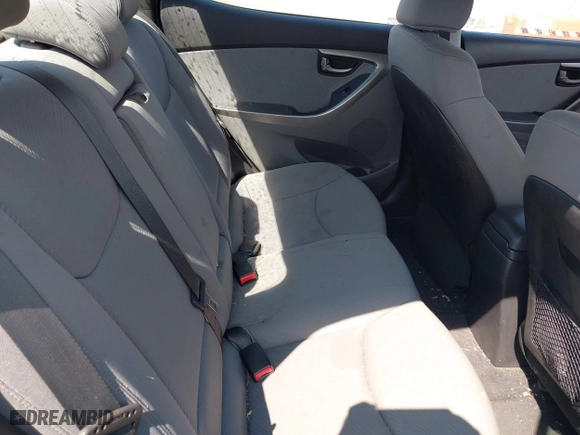2012 Hyundai Elantra GLS with VIN KMHDH4AE3CU367530, listed as a IAAI auction lot 41897212 with 94,606 mi miles. Bid and sale history available at carsss.com. Image 8.