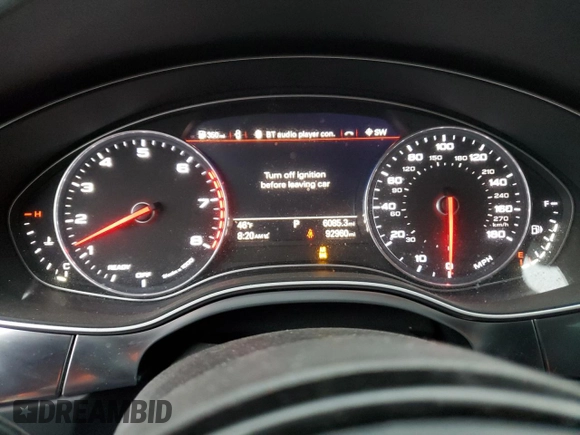2018 Audi A6 с VIN WAUG3BFC6JN088122, выставлен на аукционе Copart как лот 37929554 с пробегом 92 960 миль миль и . История ставок и продаж доступна на DreamBid. Изображение 9.