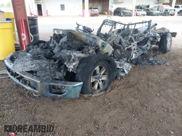 2015 Ford F-150 XLT with VIN 1FTEW1E85FKE65332, listed as a IAAI auction lot 42203719 with Not provided miles and . Bid and sale history available at DreamBid. Image 2.