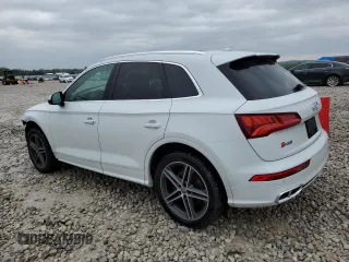 2020 Audi SQ5 Premium Plus with VIN WA1B4AFY3L2019337, listed as a Copart auction lot 52568604 with 50,777 mi miles and . Bid and sale history available at DreamBid. Image 2.
