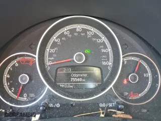 2018 Volkswagen Beetle S with VIN 3VWFD7AT4JM700857, listed as a Copart auction lot 76125604 with 75,560 mi miles and Salvage Title. Bid and sale history available at carsss.com. Image 9.