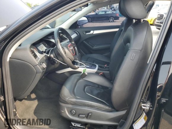 2012 Audi A4 Premium with VIN WAUAFAFL9CN019838, listed as a Copart auction lot 60130425 with 140,416 mi miles and Salvage title. Bid and sale history available at DreamBid. Image 7.