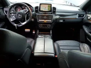 2016 Mercedes-Benz GLE 63 S AMG with VIN 4JGED7FB2GA011786, listed as a Copart auction lot 76569154 with 71,920 mi miles and Salvage title. Bid and sale history available at DreamBid. Image 8.