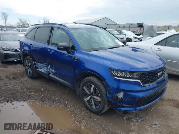 2023 Kia Sorento S with VIN 5XYRL4LC5PG161153, listed as a IAAI auction lot 41905244 with 23,912 mi miles and . Bid and sale history available at DreamBid. Image 1.