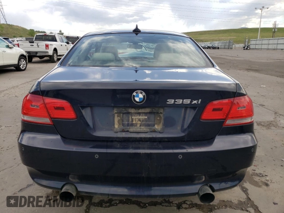 2008 BMW 3 Series 335xi with VIN WBAWC73548E062899, listed as a Copart auction lot 58737244 with 116,295 mi miles and Salvage Title. Bid and sale history available at carsss.com. Image 6.