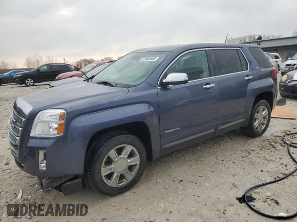 2013 GMC Terrain SLE with VIN 2GKALMEK5D6349489, listed as a Copart auction lot 51968545 with 125,210 mi miles and Clean Title. Bid and sale history available at carsss.com. Image 1.