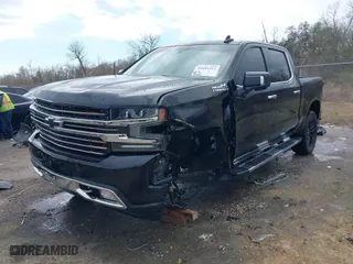 2020 Chevrolet Silverado 1500 High Country with VIN 3GCPWFEDXLG178011, listed as a IAAI auction lot 41684515 with 87,312 mi miles. Bid and sale history available at carsss.com. Image 18.
