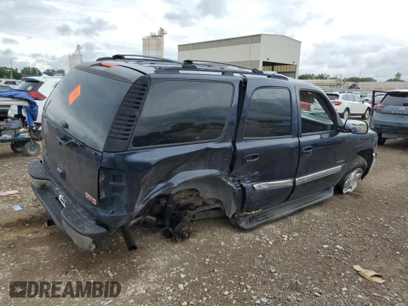 2006 GMC Yukon SLT with VIN 1GKEK13TX6J143394, listed as a Copart auction lot 69813404 with 0 mi miles and Salvage Title. Bid and sale history available at carsss.com. Image 3.