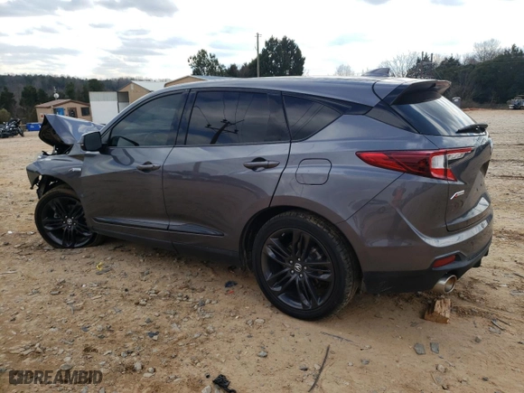 2019 Acura RDX w/A-Spec Pkg with VIN 5J8TC1H66KL014684, listed as a Copart auction lot 42556565 with 96,793 mi miles and Salvage Title. Bid and sale history available at carsss.com. Image 2.