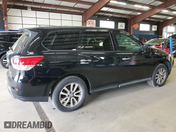 2014 Nissan Pathfinder Platinum with VIN 5N1AR2MM3EC666659, listed as a Copart auction lot 55464035 with 119,796 mi miles and Clean Title. Bid and sale history available at carsss.com. Image 3.