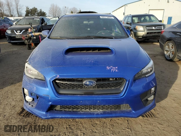 2017 Subaru WRX Limited with VIN JF1VA1L67H8839607, listed as a Copart auction lot 48573895 with 126,064 mi miles and Clean Title. Bid and sale history available at carsss.com. Image 5.