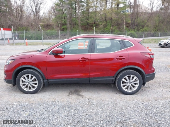 2022 Nissan Rogue Sport SV with VIN JN1BJ1BW6NW487449, listed as a IAAI auction lot 41937506 with 61,503 mi miles. Bid and sale history available at carsss.com. Image 14.