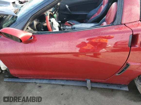 2008 Chevrolet Corvette with VIN 1G1YY26W485107420, listed as a Copart auction lot 84562374 with 0 mi miles and Salvage Title. Bid and sale history available at carsss.com. Image 7.