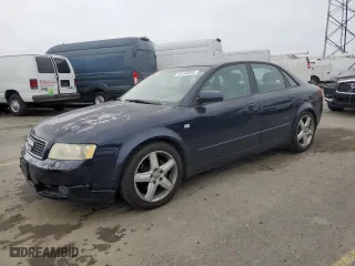 2005 Audi A4 1.8T with VIN WAUJC68E25A033580, listed as a Copart auction lot 45163855 with 170,755 mi miles and Salvage Title. Bid and sale history available at carsss.com. Image 1.