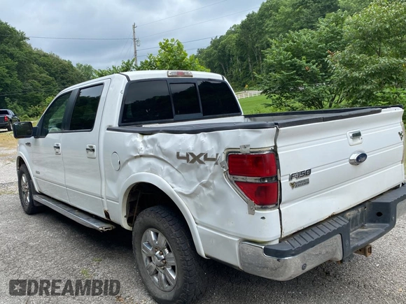 2011 Ford F-150 XLT with VIN 1FTFW1ET6BFC11608, listed as a Copart auction lot 63222015 with 256,283 mi miles and Clean title. Bid and sale history available at DreamBid. Image 3.