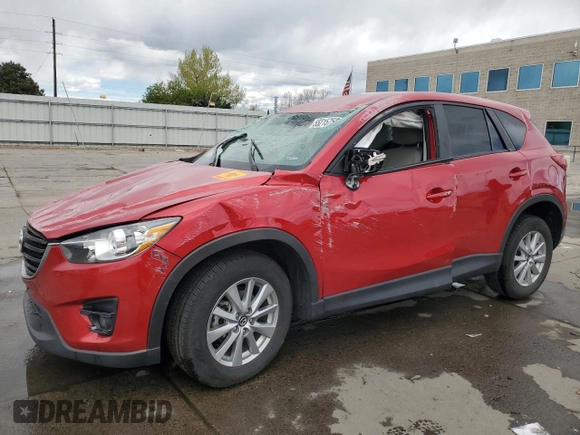 2016 Mazda CX-5 Touring with VIN JM3KE4CYXG0680266, listed as a Copart auction lot 55215755 with Not Provided miles and Non Repairable. Bid and sale history available at carsss.com. Image 1.